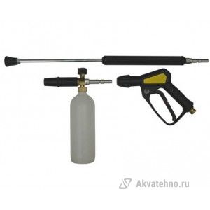 Пенокомплект (KW, ниппель нержавейка, муфта-байонет латунь, 250bar), копье L=60cm