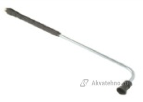 Копье для мойки днища 90°, 280bar, L=70cm, вход-M22х1,5внеш, оцинк.сталь PA