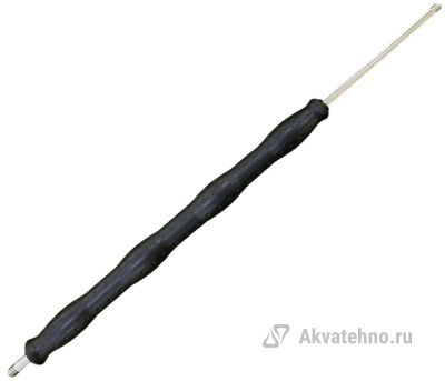 Копье литое L=50см (прямое) для турбофрез, 1/4внеш-1/4внеш, нерж. сталь	