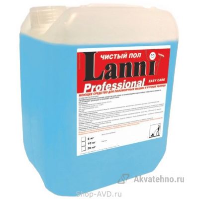 Lanni Professional Easy Care Ежедневная уборка Экономичное моющее средство 5 л