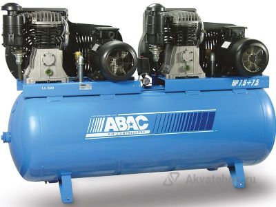 Поршневой компрессор ABAC B7000/500T7,5 V400 SUPRA + выносной блок управления (в комплекте)