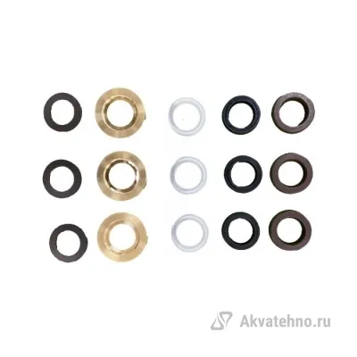 ZA1520N, Комплект водяных уплотнений + направляющие кольца	