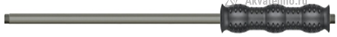 Копье литое L=90cm (прямое) для турбофрез , 400bar, 1/4внеш-1/4внеш