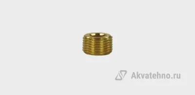Заглушка аналог R+M 57815, 1/4внеш, латунь MTM