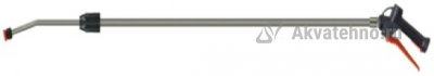 R+M 200510600, Пистолет с телескопическим копьем для пеногенератора в сборе 1000-2000mm, 25bar, 30 l/min, 1/2внут-1/2внут, нерж. сталь