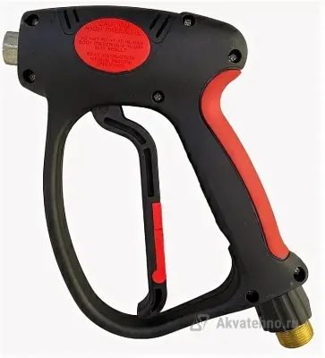 Пистолет MV-926, вход M22x1.5, выход 1/4 - нерж. сталь., с вращением	