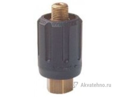 Регулятор потока высокого давления. Резьба G1/4-F х G1/4-M. Макс.давление 280 бар. Латунь.