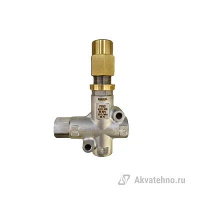 Регулятор давления 550 бар, 80 л/мин, 90°C, вход G1/2, выход G1/2, By-pass G1/2	