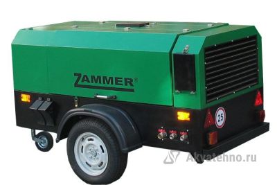 Винтовой компрессор ZAMMER 4.1/10-WRT