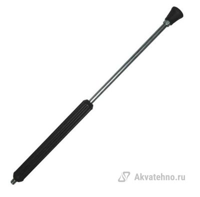 Копье литое для турбофрез L=60cm (прямое), 1/4внеш-1/4внеш, оцинк.сталь	