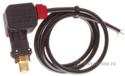 Датчик давления для АВД, 220V, 25bar, 1/4 внеш (красный)