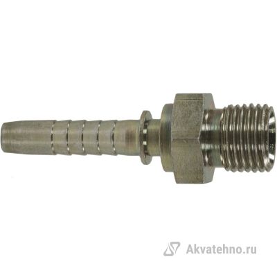 Прессниппель DN08, 3/8внеш, оцинк.сталь
