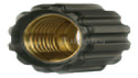 R+M 31920, Гайка накидная для прессниппеля M22, внут.диаметр 16,4mm, латунь