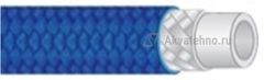 Рукав - шланг ВД высокопрочный, износостойкий однооплеточный синий, 1SС-06, 200bar  (цена за 1метр)