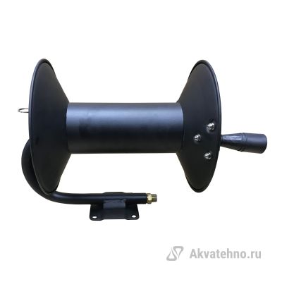 Катушка для шланга высокого давления, окрашенная сталь, вместимость 3/8 60m, 275bar, 3/8внеш-3/8внут	