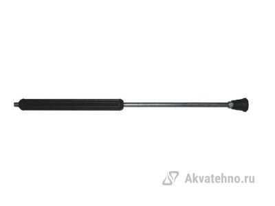 Копьё с черной изоляцией 500mm, 280bar, 1/4внеш-1/4внут, оцинк.сталь MTM
