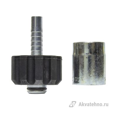 Рем. Комплект шланга М22, 2SN-08, (гайка+пресснипель+муфта)