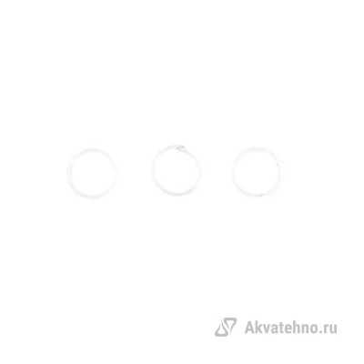Тефлоновое кольцо штока плунжера помпы  NMT (зам. 000904). Аналог 98502640.	