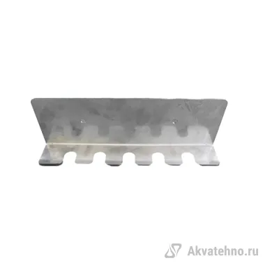 Держатель настенный для 5 копий ВД, нерж. сталь	