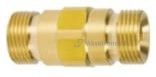 Коннектор типа KARCHER HD EASY LOCK. Резьба TR22-M ID14/15, резьба TR22-M ID14/ 15, латунь	