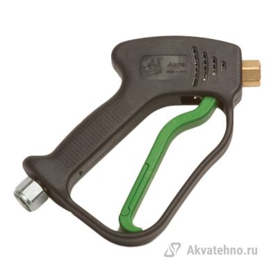 Пистолет AURA WEEP (течет при низком давлении) с вращающейся муфтой, 210bar, 25l/min, вход-3/8внут.вращ., выход-1/4внут MTM 10 шт. в упаковке (арт. 1011090817)