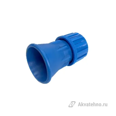 Пластиковая защита форсунки (синяя), 350bar, 1/4внут, нерж.сталь MTM