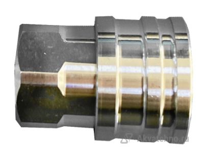 Быстросъемное соединение,  350 бар, 1/4F, нерж. сталь	