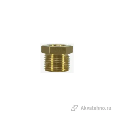 Переходник 1/4внут - 3/8внеш, 250bar, латунь	