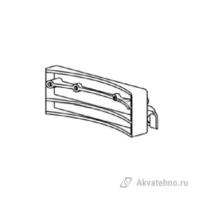 Крепление тележки для бака пылеоса TORNADO