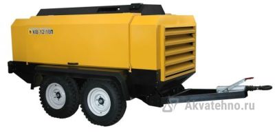 Винтовой компрессор chkz КВ-12/10П ISUZU DD4BG1T